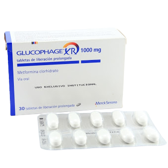 GLUCOPHAGE XR 1000mg (Box 3x10Tab) Online