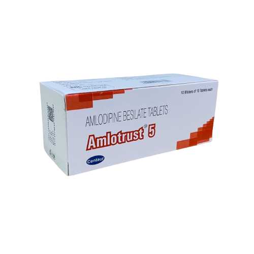 Amlotrust 5 TAB (BOX 10x10) Supply