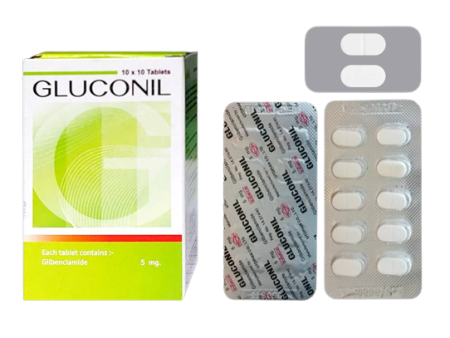 Gluconil 5mg 10x10Tab Box Fashion