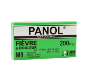 PANOL 200MG Suppo (2x5pcs) For Sale