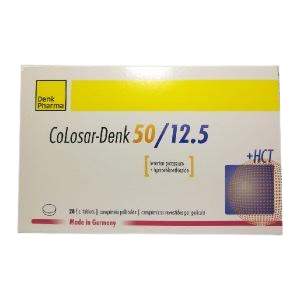 CoLosar-Denk 50mg 12.5mg (2x14tab Box) (EXP: 31 10 2023) Online now