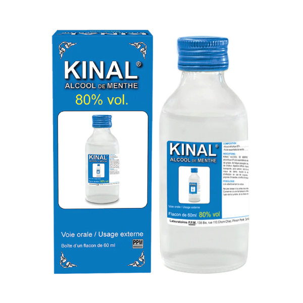 KINAL®-ALCOOL-DE-MENTHE-80%-SOL-(BTL 60ML)(PPM) Online Sale