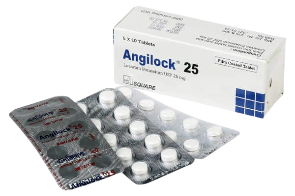 Angilock 25MG 5x10Tab Box For Sale