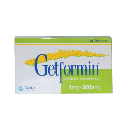 GETFORMIN 1MG+500MG 3x10tab box Online